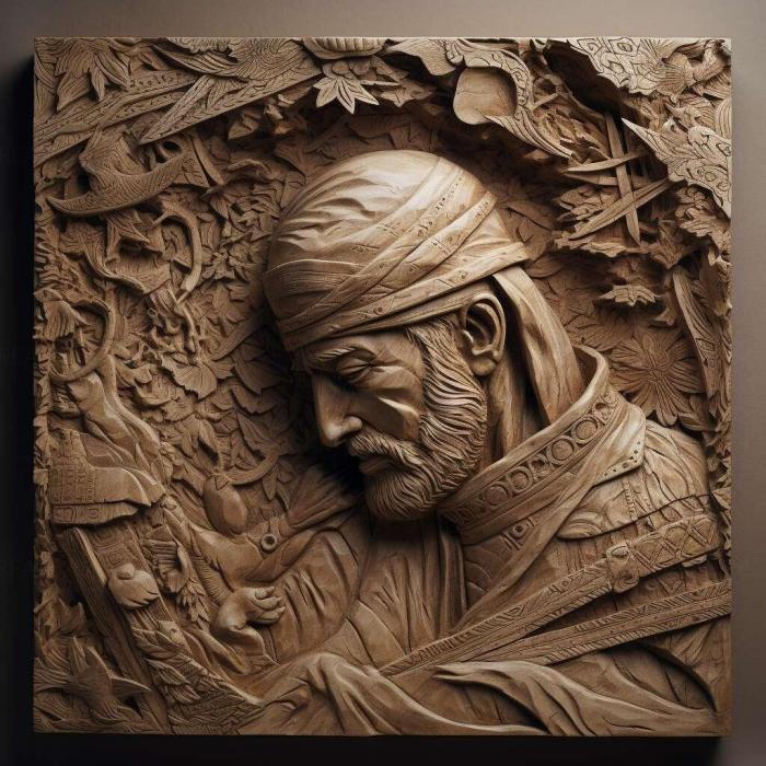 نموذج ثلاثي الأبعاد لآلة CNC 3D Art 